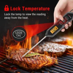ThermoPro TP15HW Waterproof Digital Instant Read Meat Thermometer Food Turkey Cooking Kitchen Thermometer With Magnet And Backlight -Target KitchenAid GUEST a916c7a8 076b 4b41 8699 ae6c998bd550