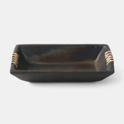 Mela Artisans Longpi Black Clay Serving Platter -Target KitchenAid GUEST a9325ae6 db25 437b b848 1013ef2dcfb9