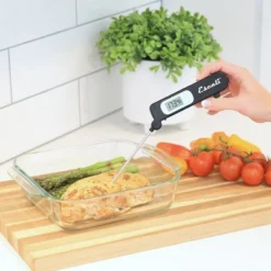 Escali Folding Digital Thermometer: Stainless Steel, Black, Kitchen & Refrigerator Use, -49 To 392°F, Battery Included 18 Escali Folding Digital Thermometer: Stainless Steel, Black, Kitchen & Refrigerator Use, -49 To 392°F, Battery Included -Target KitchenAid GUEST a9edb517 65df 4155 8a3b b4d7481e894a