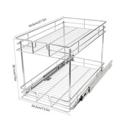 YIYIBYUS Pull Out Cabinet Organizer, 2-Tier Cabinet Pull Out Shelves, Kitchen Cabinet Organizer 12 YIYIBYUS Pull Out Cabinet Organizer, 2-Tier Cabinet Pull Out Shelves, Kitchen Cabinet Organizer -Target KitchenAid GUEST a9fb83ad f6e0 4e7e 8a3d 5c58fca59ccf