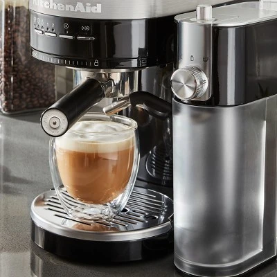 KitchenAid Automatic Milk Frother Attachment - Onyx Black: Milk Steamer & Foamer For Coffee, Dishwasher-Safe Parts 7 KitchenAid Automatic Milk Frother Attachment - Onyx Black: Milk Steamer & Foamer For Coffee, Dishwasher-Safe Parts - Image 5