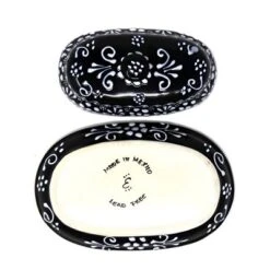Slickblue Textured Black Pottery Butter Dish – Handmade, 7.5" X 5" X 2.5", Dishwasher & Microwave Safe -Target KitchenAid GUEST aa0417d3 42ac 4b27 8f9a 1808e7f7a0e6
