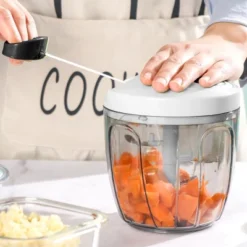 Cheer Collection Pull-String Vegetable Chopper, 30oz Manual Food Processor 13 Cheer Collection Pull-String Vegetable Chopper, 30oz Manual Food Processor -Target KitchenAid GUEST aa050217 b7a6 42ef 87c9 f32af460daab