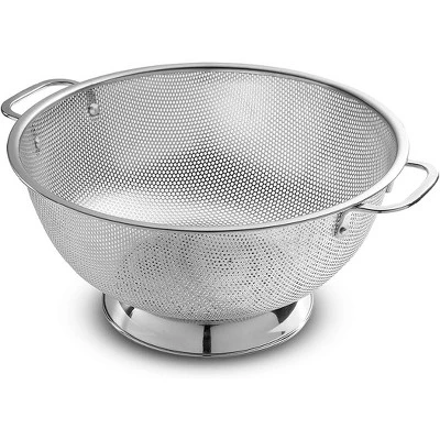 Bellemain 5 Qt Stainless Steel Colander Bowl | Handle, Kitchen Food Strainer For Pasta, Veggies & More 9 Bellemain 5 Qt Stainless Steel Colander Bowl | Handle, Kitchen Food Strainer For Pasta, Veggies & More - Image 7