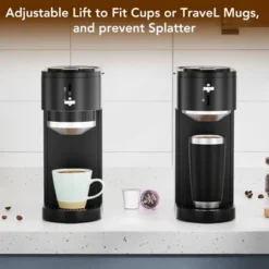 Kismile Single Serve Coffee Maker, Compatible With Capsule And Ground, 5 Brew Sizes Up To 14 Oz, Adjustable Funnel Height, K-cup Coffee Machine 12 Kismile Single Serve Coffee Maker, Compatible With Capsule And Ground, 5 Brew Sizes Up To 14 Oz, Adjustable Funnel Height, K-cup Coffee Machine -Target KitchenAid GUEST aa5e50bd 1cf5 415e 9635 6b70c4842257
