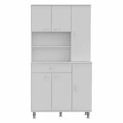 Depot E-Shop 90 Kitchen Pantry Cabinet, Two Open Shelves, One Drawer, Multiple Cabinets -Target KitchenAid GUEST aa6ecd0a f70a 429e a10c 227de46616cc