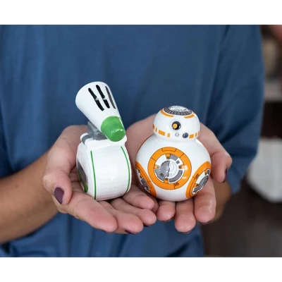 Seven20 Star Wars BB-8 And D-O Ceramic Salt And Pepper Shakers | Set Of 2 3 Seven20 Star Wars BB-8 And D-O Ceramic Salt And Pepper Shakers | Set Of 2