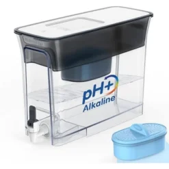 Waterdrop Slim Alkaline Water Filter Dispenser,Black (1 Filter Included) -Target KitchenAid GUEST aa968ca0 6b77 4d3b 906d 0a43a04ea7cf