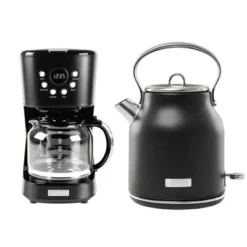 Haden Heritage Coffee Machine, 12 Cup Drip Coffee Maker Bundled With Heritage 1.7 Liter Stainless Steel Electric Kettle, Black & Chrome 13 Haden Heritage Coffee Machine, 12 Cup Drip Coffee Maker Bundled With Heritage 1.7 Liter Stainless Steel Electric Kettle, Black & Chrome -Target KitchenAid GUEST aaf1cd16 354c 4e34 9cea 882707ed66e2