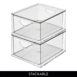IDesign Stackable Storage Drawer For Pantry, Set Of 4, Clear, Made In USA -Target KitchenAid GUEST aaf8d4e2 baf0 43f2 b524 bc93371077d6