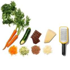 OXO Etched Medium Grater: Stainless Steel Handheld Cheese Grater With Soft-Grip Handle, Dishwasher-Safe, Yellow -Target KitchenAid GUEST ab86249b 275c 4d4f accd e36e63859207