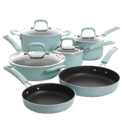 Kenmore Elite Andover 10 Piece Nonstick Aluminum Cookware Set In Glacier Blue 25 Kenmore Elite Andover 10 Piece Nonstick Aluminum Cookware Set In Glacier Blue -Target KitchenAid GUEST ab8f4ea3 4549 4306 8900 12262b2e39b1