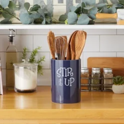 Design Imports Nautical Blue Stir It Up Ceramic Utensil Holder -Target KitchenAid GUEST ab9e5fa3 3bac 4a9b 8445 528800bbbadb