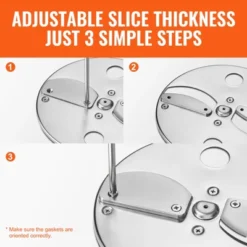 VEVOR Electric Vegetable Slicer, 4 In 1 Multifunctional Food Cutter, 200W Vegetable Chopper For Slicing Shredding Dicing And Slitting 15 VEVOR Electric Vegetable Slicer, 4 In 1 Multifunctional Food Cutter, 200W Vegetable Chopper For Slicing Shredding Dicing And Slitting -Target KitchenAid GUEST ac68b59b 3ff5 4f6e b0f0 5f6eee5e0fb3