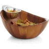 Nambe Harmony Chip And Dip Bowl, Acacia Wood Bowl And Alloy Companion Bowl 2 Nambe Harmony Chip And Dip Bowl, Acacia Wood Bowl And Alloy Companion Bowl -Target KitchenAid GUEST acb46cf4 f7cc 4143 b344 3f80fae982f6