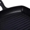 Kitchen HQ Diamond-Infused Ceramic Nonstick Cast Iron Square Grill Pan Refurbished