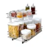 Smart Design Medium Steel 2-Tier Pull Out Cabinet Shelf - Chrome: Cupboard Mount Pot & Pan Organizer, Silver Finish 2 Smart Design Medium Steel 2-Tier Pull Out Cabinet Shelf - Chrome: Cupboard Mount Pot & Pan Organizer, Silver Finish -Target KitchenAid GUEST ad6924fc f46d 41d2 8c18 6694bc2d0d73