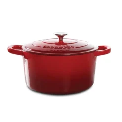 Crock-Pot Crock Pot Artisan 7 Quart Oval Enameled Cast Iron Dutch Oven In Scarlet Red -Target KitchenAid GUEST aded12b8 152d 4d4a 814b 413e1b1e1582