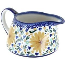 Blue Rose Polish Pottery 50A WR Unikat Gravy Boat 13 Blue Rose Polish Pottery 50A WR Unikat Gravy Boat -Target KitchenAid GUEST ae6a8f0c 0696 4080 b453 0a32445dd179