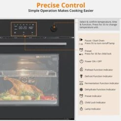 Single Wall Oven 24", Built-in Electric Ovens, 3000W, 240V, 2.5Cu.ft Convection Built-in Oven, Stainless Steel, Touch Screen -Target KitchenAid GUEST aee60358 8481 457e af45 faf569059fb5