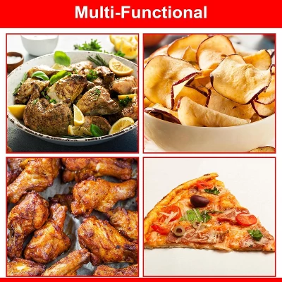 EMB IronBlade Series Multi-Functional Air Fryer, 1500W, 3.7 Quart Capacity, Adjustable Timer, Non-Slip Handle, 105°F To 400°F Temperature Range 9 EMB IronBlade Series Multi-Functional Air Fryer, 1500W, 3.7 Quart Capacity, Adjustable Timer, Non-Slip Handle, 105°F To 400°F Temperature Range - Image 7