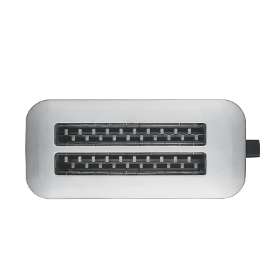 Salton Stainless Steel Countdown Long Slot Toaster 4 Slice With Extra Wide 1.5" Slots For Bagels, Waffles, Artisan Specialty Breads, 6 Shade Settings 8 Salton Stainless Steel Countdown Long Slot Toaster 4 Slice With Extra Wide 1.5" Slots For Bagels, Waffles, Artisan Specialty Breads, 6 Shade Settings - Image 6