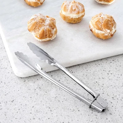 Better Houseware 7-In. Stainless Steel Tongs, Set Of 2 In Silver 6 Better Houseware 7-In. Stainless Steel Tongs, Set Of 2 In Silver - Image 4