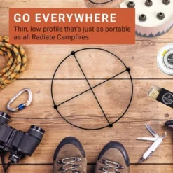 Radiate Campfire Trivet - Turn Your Campfire Into A Tabletop Experience - Metal Holder Campfire And Campfire Mini - 13.4" -Target KitchenAid GUEST af62a37a 1df0 4569 b0ed 62f3d736aa8e