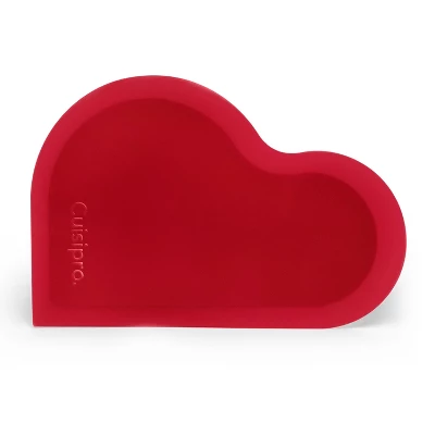 Cuisipro Flexible Silicone Bowl Scraper, Red 3 Cuisipro Flexible Silicone Bowl Scraper, Red