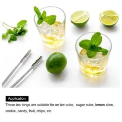Unique Bargains Stainless Steel Well-polished Mini Ice Bucket Cube Sugar Ice Tongs 13 Unique Bargains Stainless Steel Well-polished Mini Ice Bucket Cube Sugar Ice Tongs -Target KitchenAid GUEST af8ba0fb baba 4e16 b1b3 f8c86fa534f4