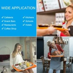 Unique Bargains PP Plastic Reusable Lightweight Serving Tray 20 Pcs -Target KitchenAid GUEST afbb203d e431 4e66 a85b 17671e31c909