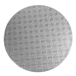 O'Creme Round Silver Cake Drum Board, 18" X 1/2" High, Pack Of 5 -Target KitchenAid GUEST b019468d 143f 4bf7 a3c3 23ad6918fb15