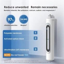 Waterdrop 17UBW-UF Under Sink Water Filter System, With Dedicated Brushed Nickel Faucet, Extra RF17W-UF Replacement Filter -Target KitchenAid GUEST b065c468 d6ac 4793 a264 bc2cf142cdbf