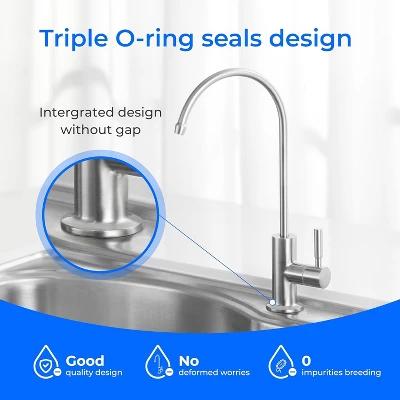 Waterdrop Filtered Water Faucet, Drinking Water Faucet, Reverse Osmosis Faucet 4 Waterdrop Filtered Water Faucet, Drinking Water Faucet, Reverse Osmosis Faucet - Image 2