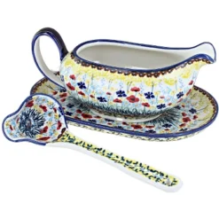 Blue Rose Polish Pottery S119 Manufaktura Gravy Boat Plate & Ladle 29 Blue Rose Polish Pottery S119 Manufaktura Gravy Boat Plate & Ladle -Target KitchenAid GUEST b13ba26b d249 4304 a869 75a9b4ca332e