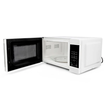 Galanz 1.1 Cu Ft 1000W Countertop Microwave Oven In White With One Touch Express Cooking 3 Galanz 1.1 Cu Ft 1000W Countertop Microwave Oven In White With One Touch Express Cooking