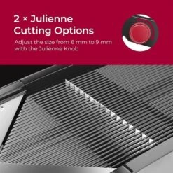 MuellerLiving Mandoline Slicer For Kitchen, Adjustable Vegetable Chopper, Fruit, Cheese Grater, Potato Chips Slicer - Black 17 MuellerLiving Mandoline Slicer For Kitchen, Adjustable Vegetable Chopper, Fruit, Cheese Grater, Potato Chips Slicer - Black -Target KitchenAid GUEST b1746b63 24cb 4d3f b74c e9e869af2b6b