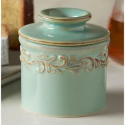 Butter Bell® Crock – Sea Spray Antique Ceramic Butter Keeper, Vintage-Style Butter Dish For Fresh, Spreadable Butter 9 Butter Bell® Crock – Sea Spray Antique Ceramic Butter Keeper, Vintage-Style Butter Dish For Fresh, Spreadable Butter -Target KitchenAid GUEST b1cb348a ed54 44e2 8f8d 1637840acecc