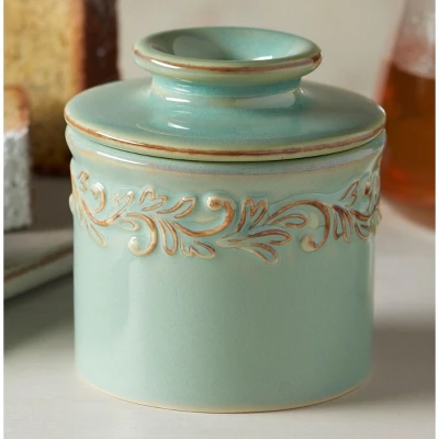Butter Bell® Crock – Sea Spray Antique Ceramic Butter Keeper, Vintage-Style Butter Dish For Fresh, Spreadable Butter 6 Butter Bell® Crock – Sea Spray Antique Ceramic Butter Keeper, Vintage-Style Butter Dish For Fresh, Spreadable Butter - Image 4