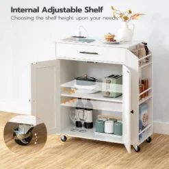 MaseiKar Kitchen Island With Power Outlet, Kitchen Storage Island With Spice Rack, Rolling Kitchen Cart On Wheels, For Kitchen And Dining Room 14 MaseiKar Kitchen Island With Power Outlet, Kitchen Storage Island With Spice Rack, Rolling Kitchen Cart On Wheels, For Kitchen And Dining Room -Target KitchenAid GUEST b1cd0238 279f 4984 854e c069bb541efa