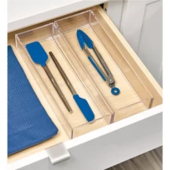 IDESIGN Clarity Drawer Organizer Kitchen Organization Silverware Spatula Gadget Clear: Plastic Utensil Storage, 12"x4"x2" 10 IDESIGN Clarity Drawer Organizer Kitchen Organization Silverware Spatula Gadget Clear: Plastic Utensil Storage, 12"x4"x2" -Target KitchenAid GUEST b207ee71 b201 4415 b05b 856dd010a5ee