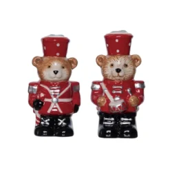 Transpac Dolomite Multicolor Christmas Bear Nutcracker Salt And Pepper Shaker Set Of 2 For Holiday Decor -Target KitchenAid GUEST b25abf91 2401 469d 98ef d1b15f3d7feb