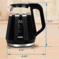 NELO Electric Kettle With 5 Temperature Control Presets, Large Digital Temperature Display, Multi-Colored LED Indicator Lights, BPA-Free, 1 Liter -Target KitchenAid GUEST b26342c2 b669 4e62 a131 8c28d69b5c30