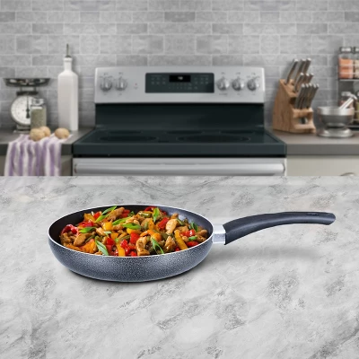 Brentwood 7 Inch Aluminum Non-Stick Frying Pan In Gray 6 Brentwood 7 Inch Aluminum Non-Stick Frying Pan In Gray - Image 4