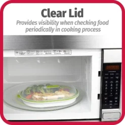 GoodCook BPA-Free Plastic Microwave Vegetable And Fish Steamer, Green,Green -Target KitchenAid GUEST b28c44d0 8054 4149 81f2 3eb2706e5bdc