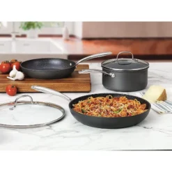 Granitestone Pro Hard Anodized 5 Piece Nonstick Cookware Set
