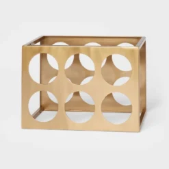 6 Bottles Delavan Collection Metal Stand Wine Rack Gold - Threshold™ 7 6 Bottles Delavan Collection Metal Stand Wine Rack Gold - Threshold™ -Target KitchenAid GUEST b2db456e be41 4b78 a1a8 55c36bd71c3c
