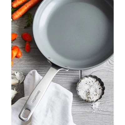 GreenPan Chatham 13" Hard Anodized Healthy Ceramic Nonstick Fry Pan With Helper Handle 3 GreenPan Chatham 13" Hard Anodized Healthy Ceramic Nonstick Fry Pan With Helper Handle