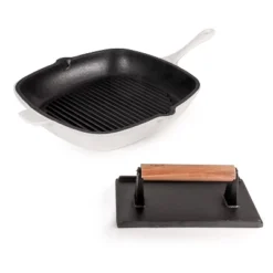 BergHOFF Neo 2Pc Cast Iron Grill Set, Grill Pan & Bacon/Steak Press -Target KitchenAid GUEST b3241098 210f 49cb 8248 17fed82c7d53