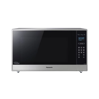 Panasonic 2.2 Cu Ft Cyclonic Inverter Microwave Oven - Silver - SE985S: Countertop, 1250W, Child Lock, 10 Power Levels 3 Panasonic 2.2 Cu Ft Cyclonic Inverter Microwave Oven - Silver - SE985S: Countertop, 1250W, Child Lock, 10 Power Levels